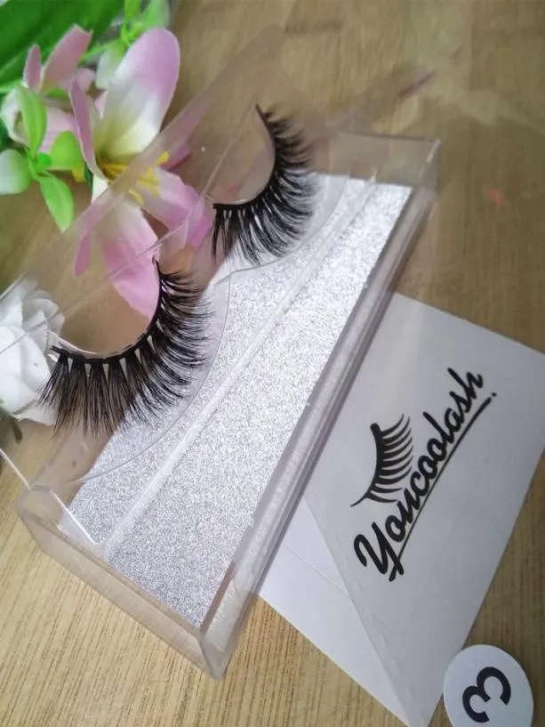 Filans faits à la main 3D Filk Makels Makeup 3 Volume Brounds Extension Eye Lash Brand False Lashes3700853