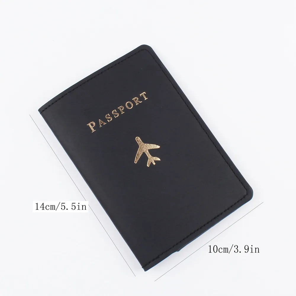 クロスボーダー新しいピンク革飛行機旅行パスポートドキュメントバッグ1カードスロットパスポートホルダーパスポートカバーレディストック