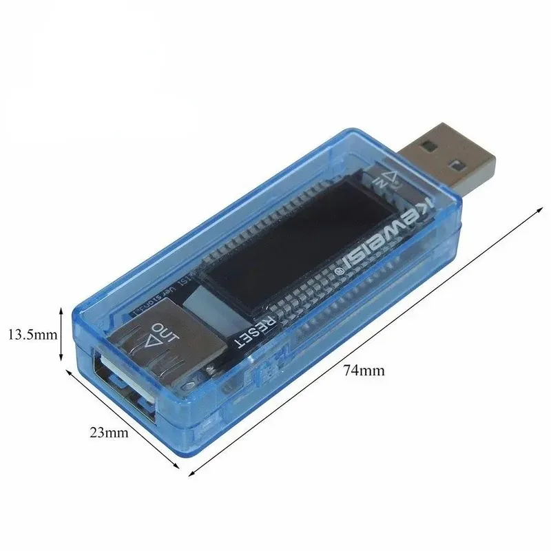 Nowy tester ładowarki USB Doctor prąd napięcia Miernik woltopermetru Pojemność akumulatora Tester Tester Mobilnego Miernik prądu napięcia prąd