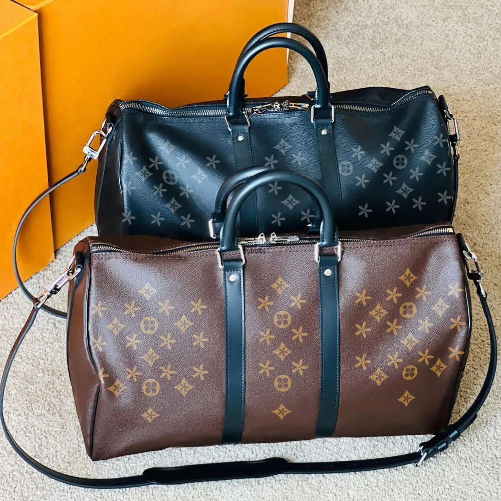 10a Projektant bagażu torba DUFFEL Lady Keepall 45 50 55 Crossbody Torka na ramię Womek Sprzęgło Luxurys Torebka