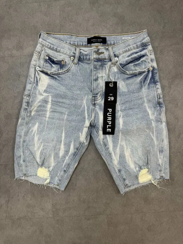 purple brand short designer Jeans purple jeans Denim Trousers Men Jeans Short hip hop Men's shorts purple jeans short high quality shorts denim jean 348