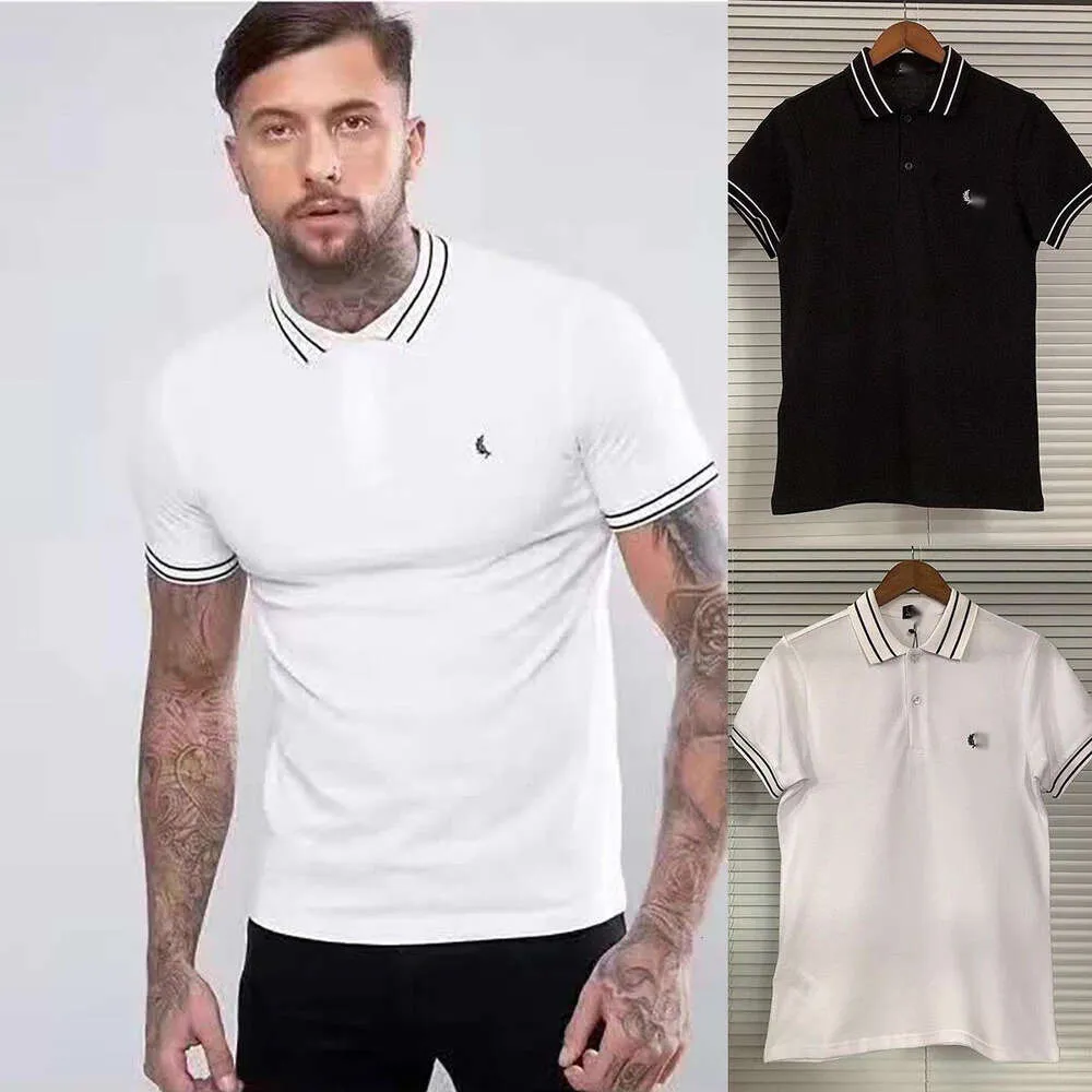 Fred Polo Perry Men Men Designer футболка высшего качества роскошная мода удобная повседневная рубашка Polo Лето Пол Поло воротнич