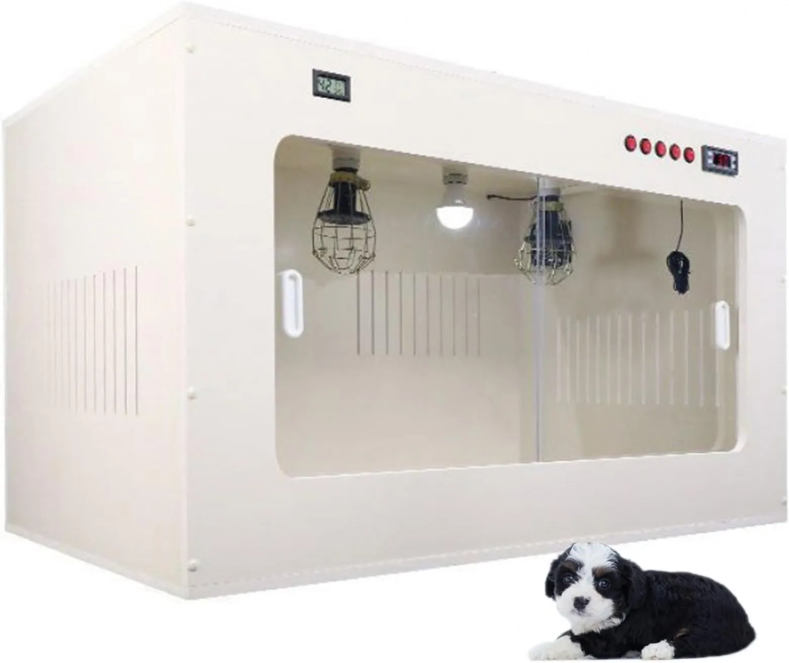 Heating Puppy Pet Brooder Incubator With Brooder Ideal For Dogs, Cats ...