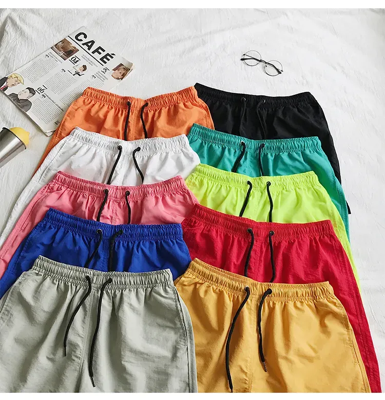 Pantalones cortos de marca de diseñador para hombre, estampado de algodón, ropa de baño corta transpirable y pura para verano y primavera para hombre_voghion.com