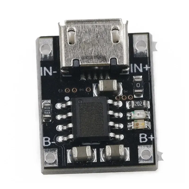 Einzelzell-Lithium-Batterie-Ladelade den 1A 5V-6 V 4,2 V TC4056 TC4056A MICRO USB NETZIONEL TP4056