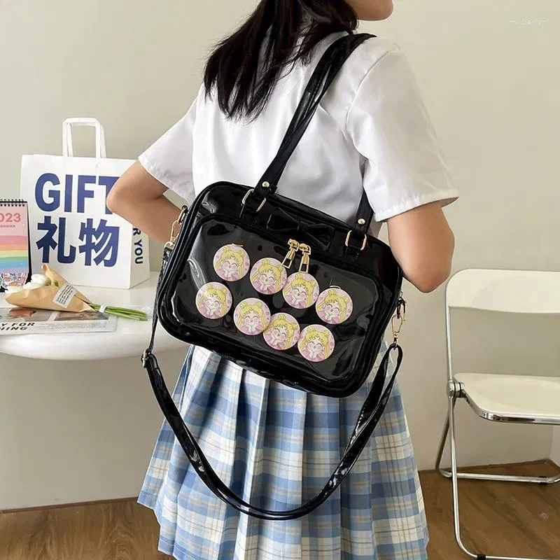 Sacs de soirée japonais mignon kawaii jk itabag sac à main bidimensionnel sac étudiant crossbody sac cool