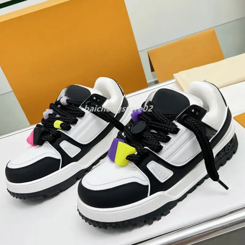 2024 Treakers Skate Designer Women Men Men Mesh Abloh Sneaker Platform Virgil Maxi Casual Shoes Lace-Up Runner Buty K2