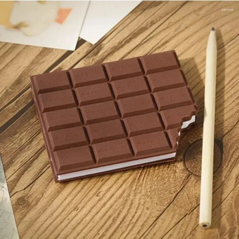 Creative Chocolate Sticky Notes And Convenient Aroma DIY Cover Notepad Suitable For Office