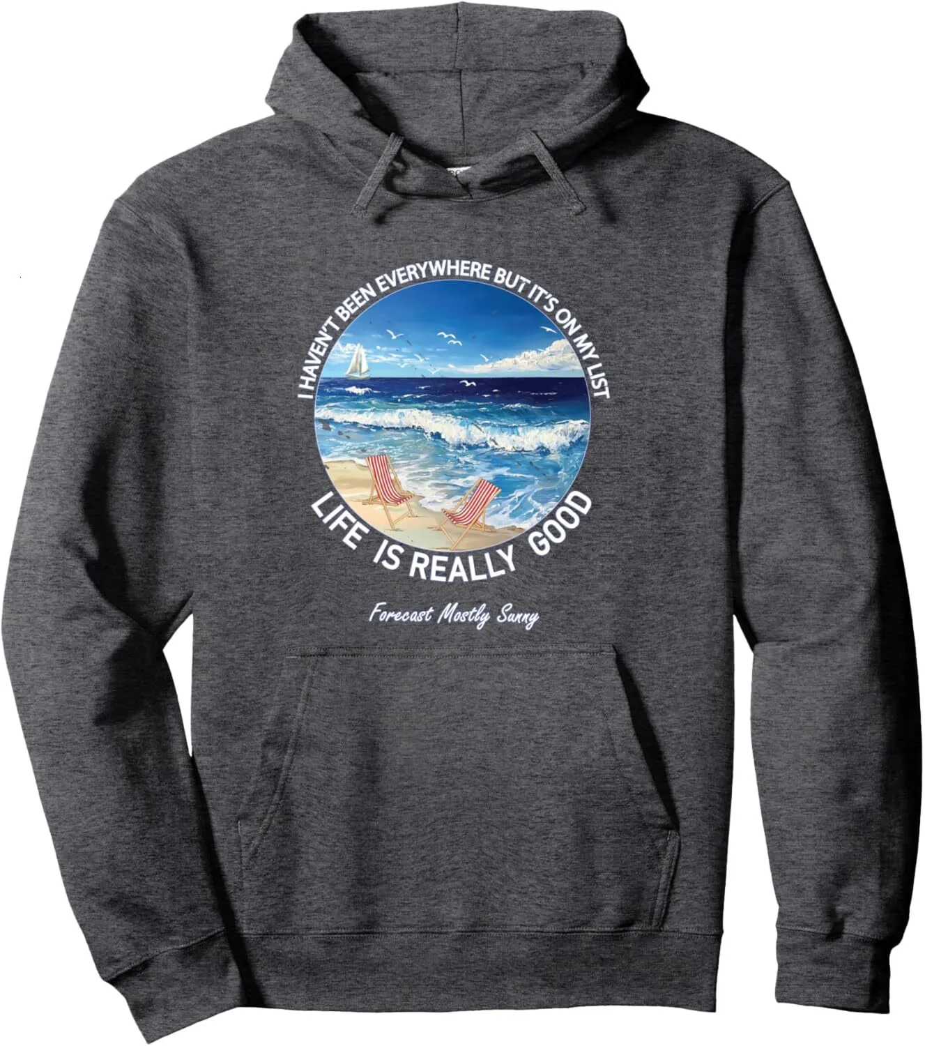 Save Big on Bulk Summer Hoodie For Men Mens Graphic Hoodies Summer Beach  Graphic Pullover Hoodie, Fashionable Lightweight Sweatshirt For Vacation, 