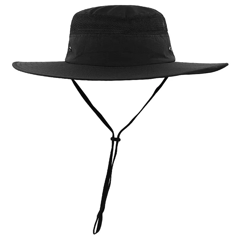 ビッグヘッドマン大サイズの太陽帽子ビーチフィッシャーマンハットピュアコットンパナマキャッププラスサイズのバケツ帽子55-59cm 60-65cm 240425