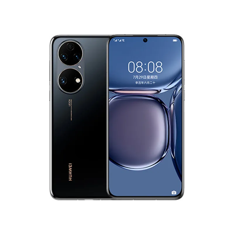 Huawei P50 5G смартфон процессор Qualcomm Snapdragon 888 4G 6,5-дюймовый экран 50-мегапиксельный камера 4100MAH 66W Зарядка Android Используемый телефон