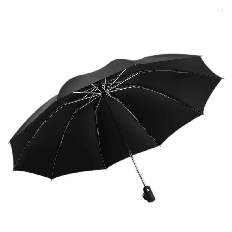 Paraplu's mannen vouwen omgekeerde paraplu parasol vrouwen reizen zon zwart winddicht automatisch bedrijf 10k