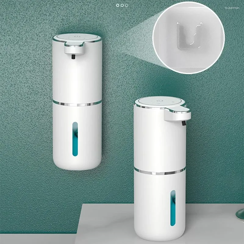 Opslagflessen Automatische vloeistofzeep Dispenser Oplaadbaar elektrisch touchless met 4 verstelbare niveaus Power Indicators Hand