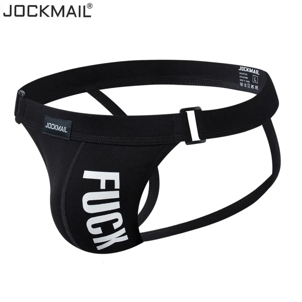 Jockmail jockstrap en sous-vêtements sexy men rythmes culotte mâle pénis pochette corde basse taille bikini hombre lingerie exrotic samis 240423