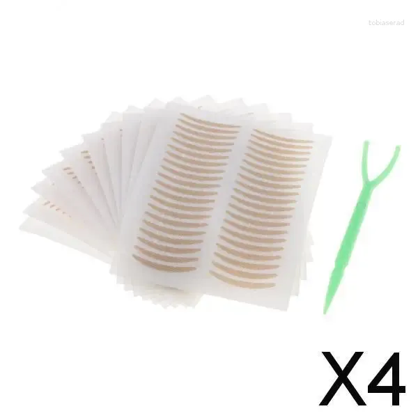 Brosses de maquillage 2-4pack Invisible en dentelle autocollant double bandes oculaires 1 #