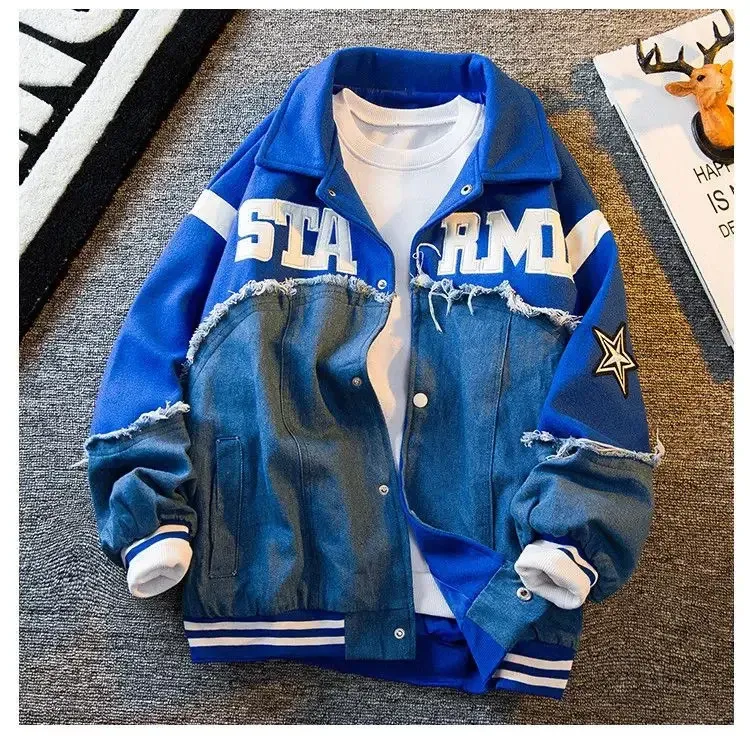 argue　baseball denim wide shirt jacket bmm58588_vintage blue_xl?w=537