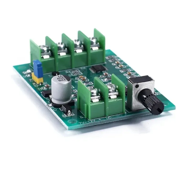 5 V 12V bürstenloser Gleichstromfahrer -Controller -Platine mit Rückspannung über Stromschutz für Festplattenmotor 3/4 Draht