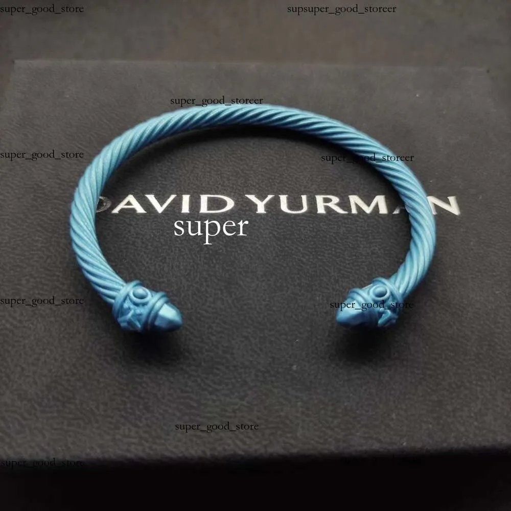 Nieuwe 2024 Dy Desginer David Yurma Sieraden Top Kwaliteit Bracelet Simple en Elegant Popular Woven Traped Rope Fashion Ring David Bracelet Punk Jewelry David Size 2 196