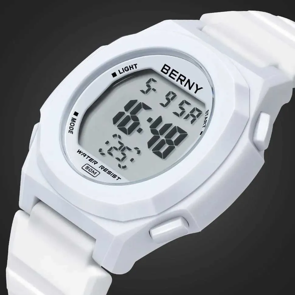Waterproof Smart Watch Digital Display Alarm Wrist Watch