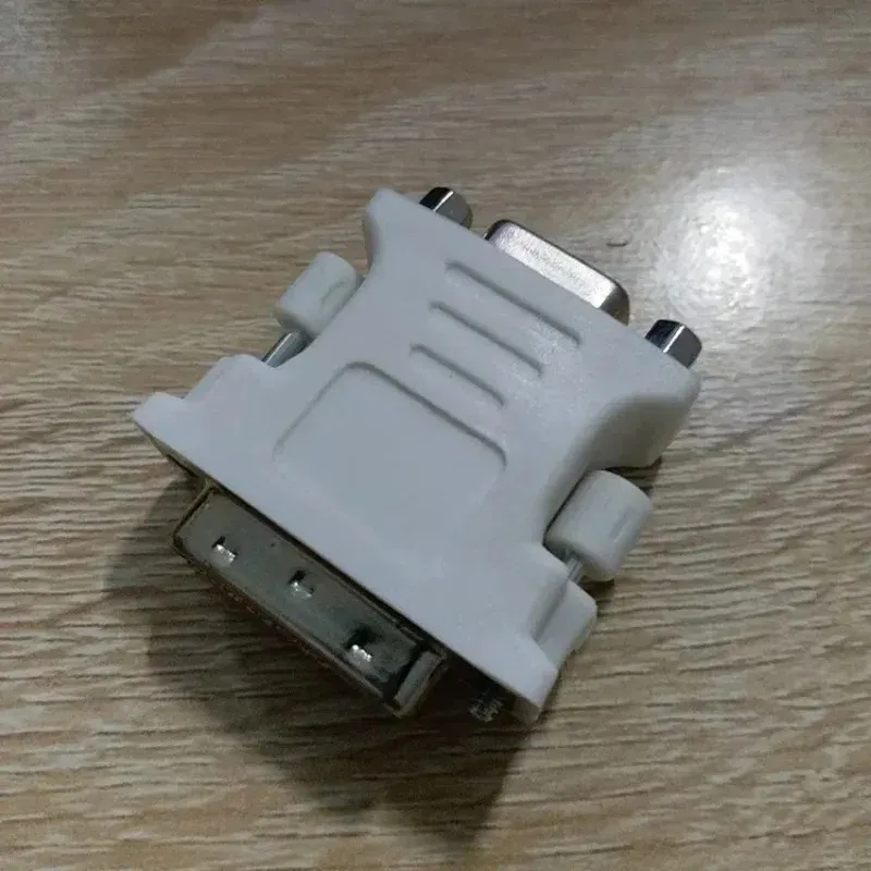 DVI VGA Женский адаптер DVI-I Plug 24 + 5 P To VGA Adapter Adapter HD-видеокарта для ПК HDTV Projector