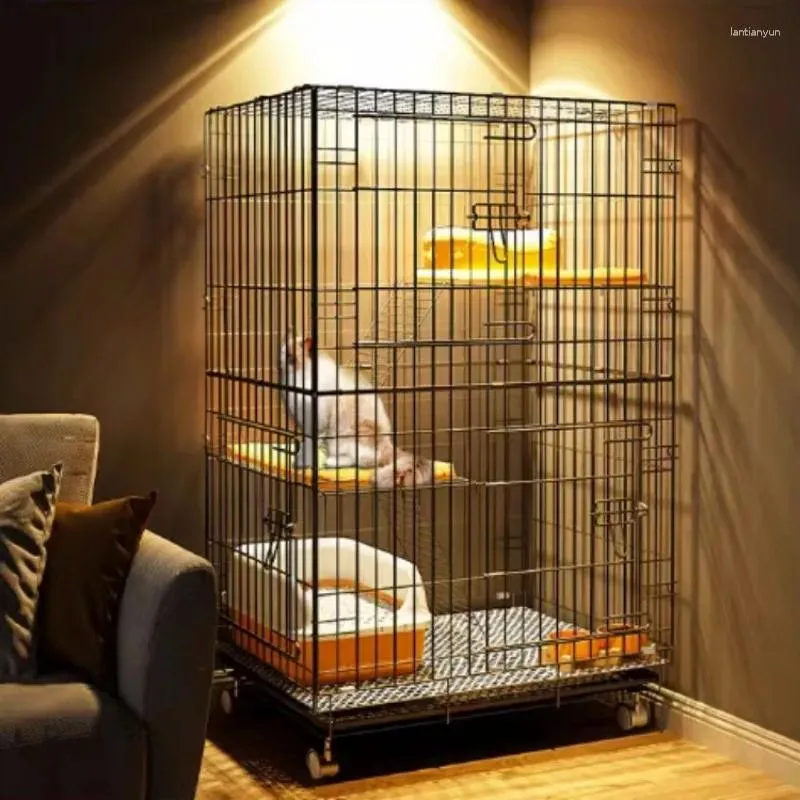 CATTORI CATTORI CAGE LUSSO CASA CATTI IN IN INVIO CASA SUPPORTO PET PET PET SUPPRESSIMENTE SPAZIO SUPPRESSIMENTE