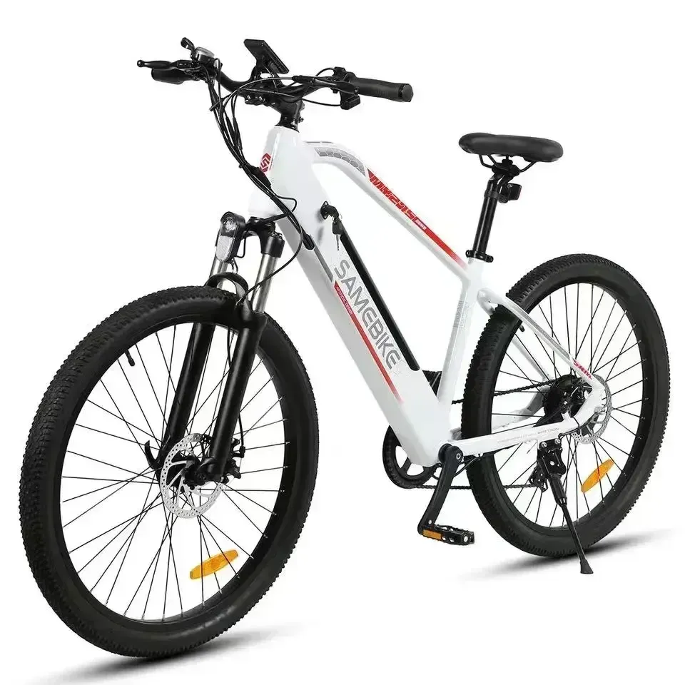 Cykel Samebike MY275 48V Vuxen Electric Bicycle 500W 13AH Electric Bicycle For Men Beach Mountain City E Bike With Lovningsbart batteri