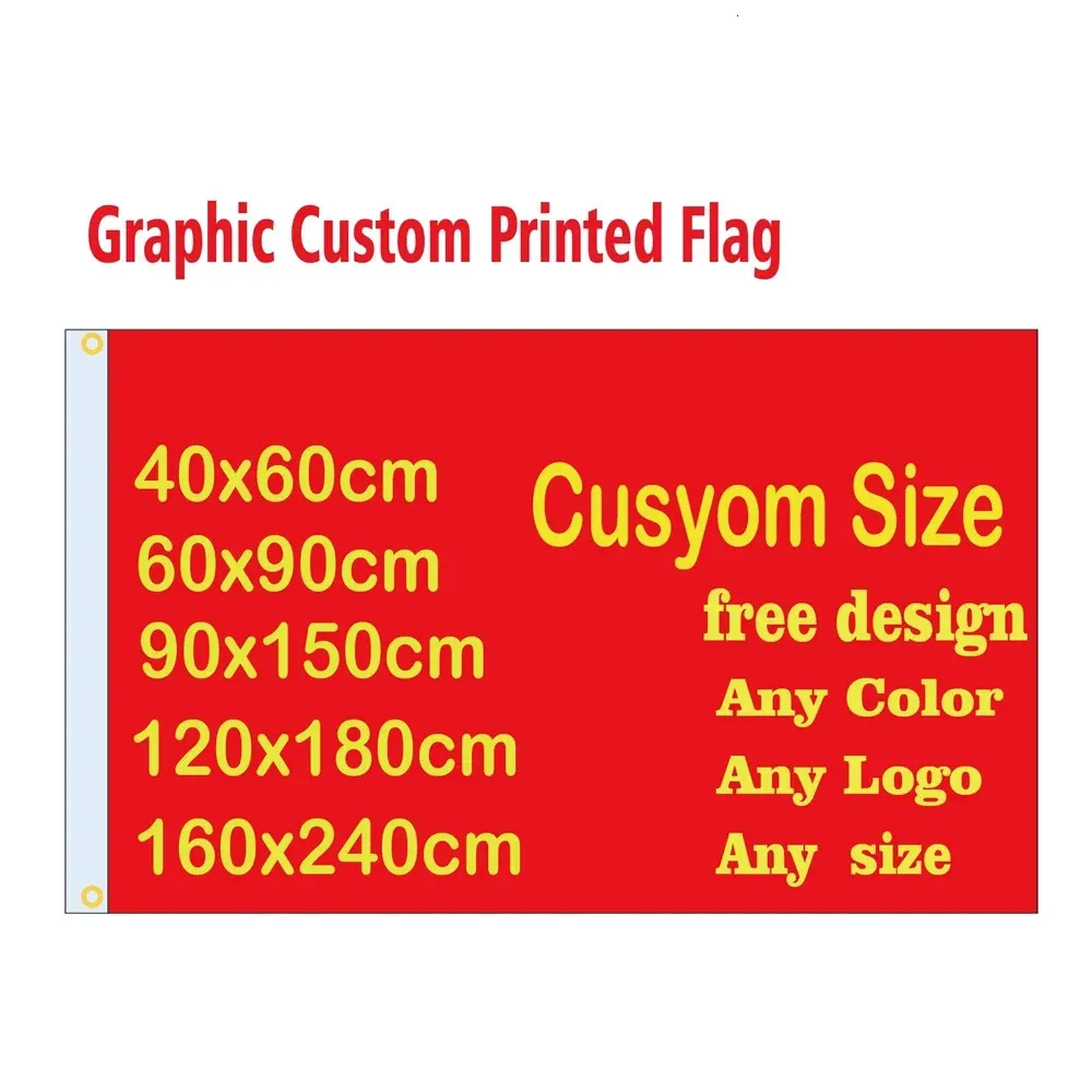 Digitale printclub vlaggen bar evenement banner auto vlagaanpassing 90x150 cm maken 3x5ft supporter banner custom 240426