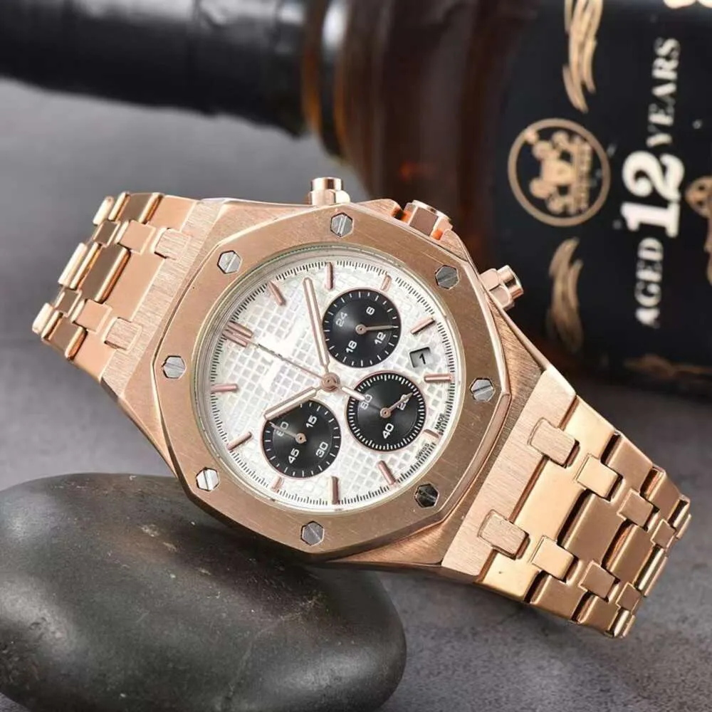 Luxury merk heren Watch waterdichte herenkwarts horloge 's nachts glow business mode sport sport banket moet dragen