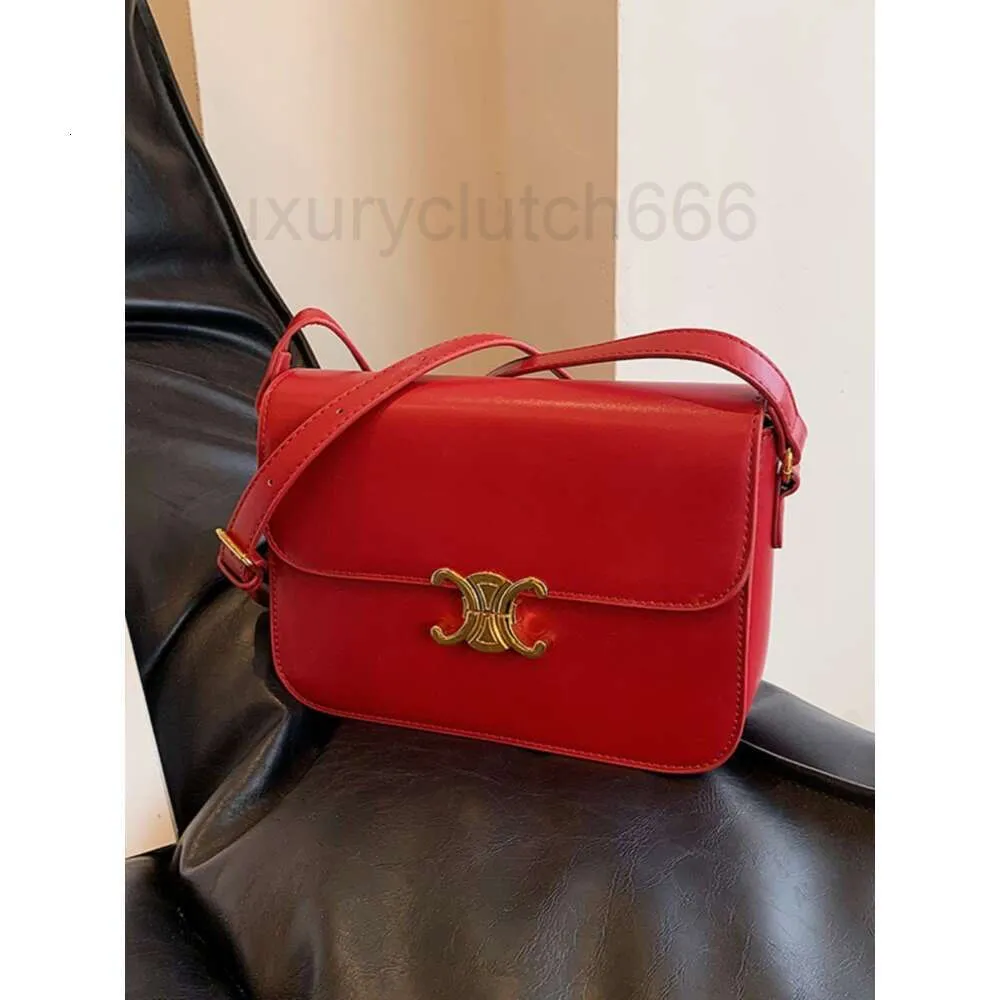 Femmes sacs à main CE High Mini Designer Girl CE Triumphal Arch Sac Clutch Sacs Quality Red Small Bag pour les femmes 2024 NOUVEAU Été Popular Crossbody Bag Fashion Super Hot 0CX2