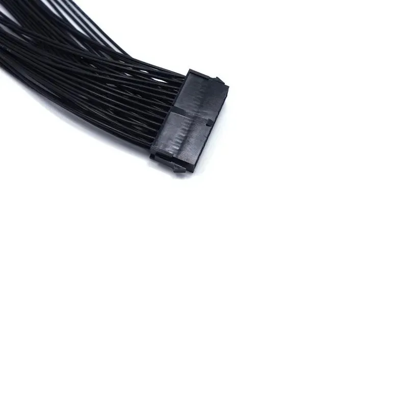 NEU 32 cm ATX 24PIN 1 bis 2 Port Netzteil Verlängerung Kabel PSU MALE TO FEMALT SPLITTER