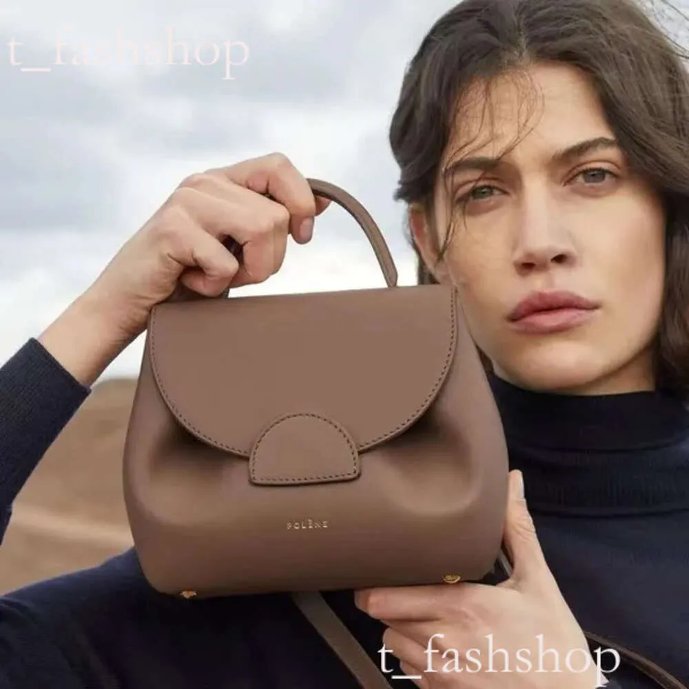 Hochwertige Tasche Polen Umhängetaschen Halbmond Cyme Numero Dix Designer Handtaschen Mode Crossbody Geldbörse Polenly Leder lächelnde Gesicht Polenee Tasche 417