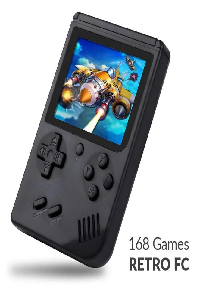 Mini Portable Retro Nostalgic 30 inch handheld Retromini Boy videospeler Pocket Game Console Players Builtin 168 Games T61906159729056