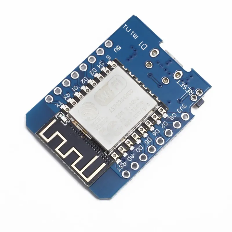 D1 Mini ESP8266 ESP-12 ESP-12F CH340G CH340 V2 USB Wemos WiFi Development Board D1 Mini Nodemcu Lua IoT Board 3.3V met pinnen