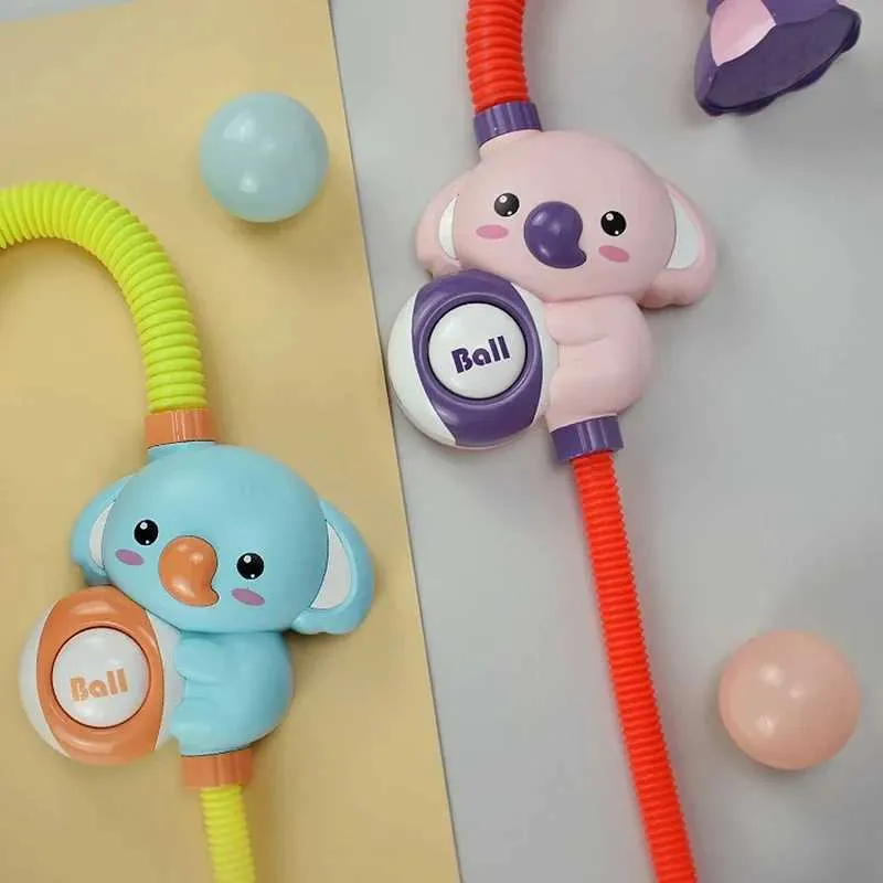 Bebek banyo oyuncakları bebek banyo oyuncak otomatik fil duş oyuncak çocuk bebek banyo sprey taşınabilir küvet sprinkler su pompası eğlence bebek hediyesi