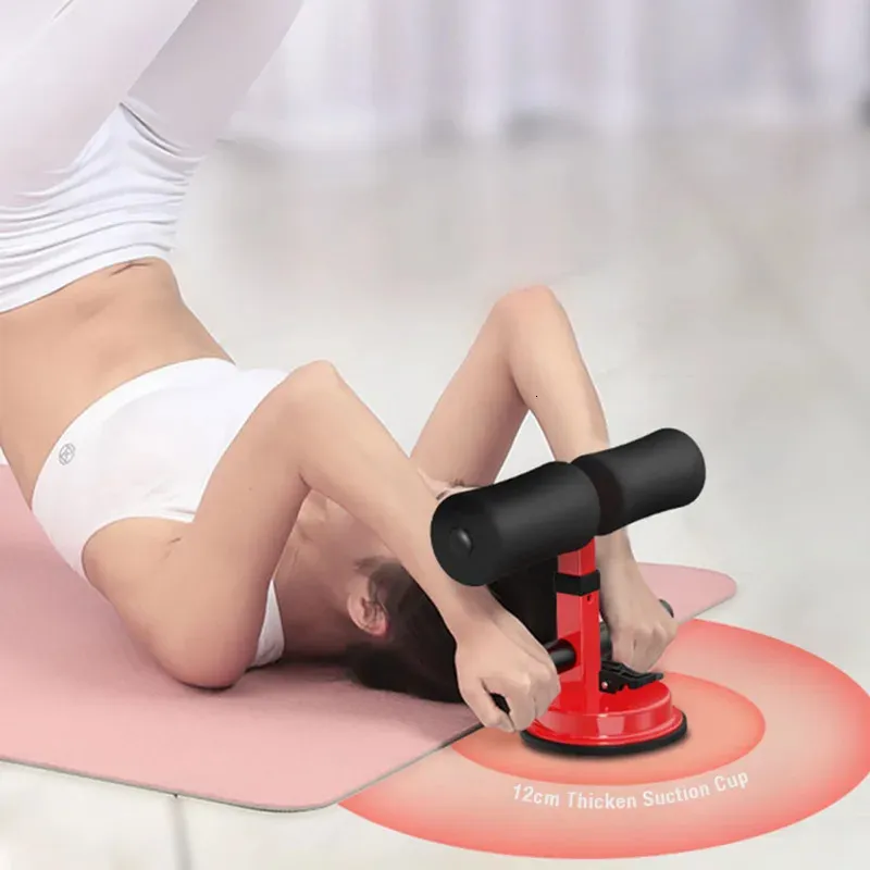 Sit Up Bar Floor Assistant Abdominal Post Stand Ankle Support Trainer Workout Equipment For Home Gym Fitness Travel Gear 240416