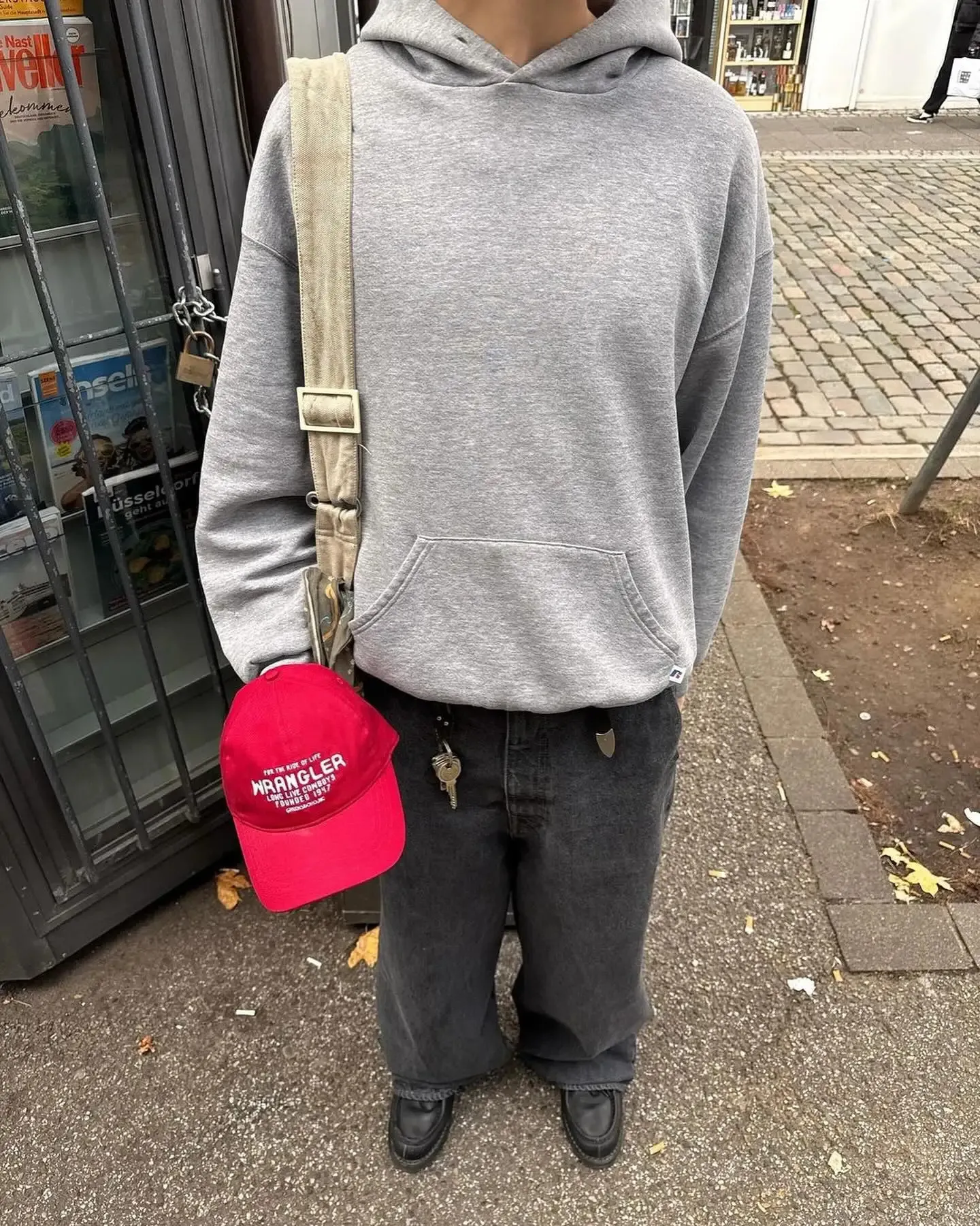 Y2K Grunge Oversized Grey Hoodie, Unisex Streetwear | DHgate