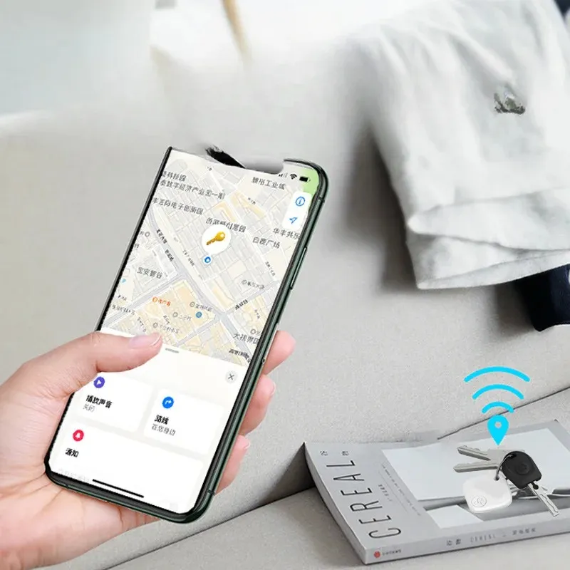 Tuya Smart Tag Anti-Lost Alarm Wireless Bluetooth Tracker Phone Stuff Two-way Search Suitcase Key Pet Finder Location Record