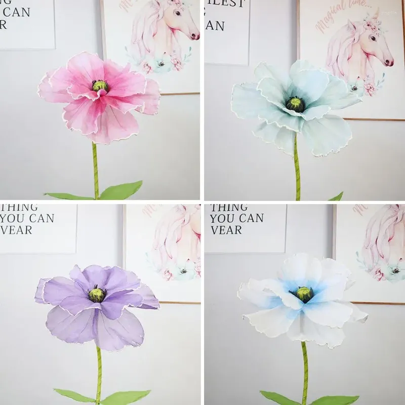 Декоративные цветы Pography Reps Большой искусственный цветок Трехмерный