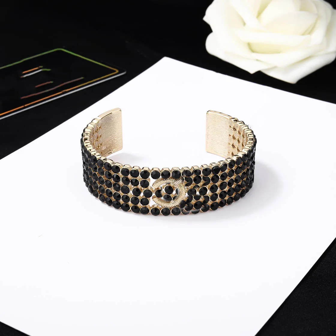 20Style Top Quality Luxury Designer Bangle Opening Chanells Bracelets Jewelry Woman Charm Bracelet Men Lettre C Logo Gold CHEPLES CCCLES 44