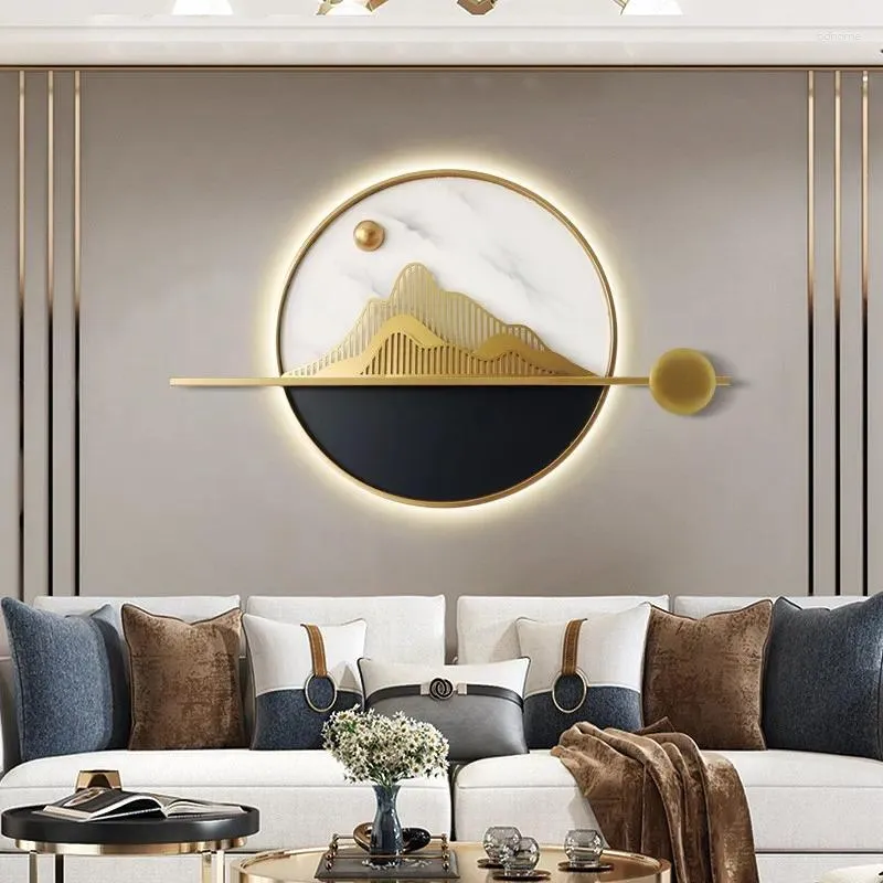 Dekorativa figurer Metall smidesjärn vägg hängande soffa bakgrundsdekoration kreativt vardagsrum sovrum veranda