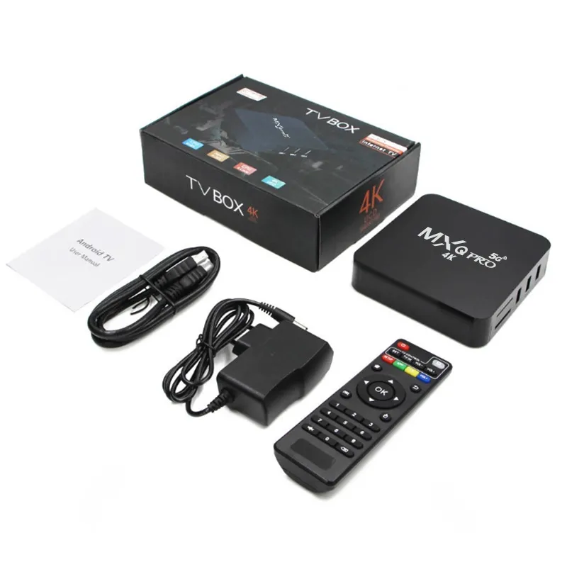 TV Box S805 1G+8G 4K MXQ PRO 5G Android 7.1 TV Box 2024 تم ترقيته RAM 1GB ROM 8GB Android Smart Box WiFi Quad Core Media Player