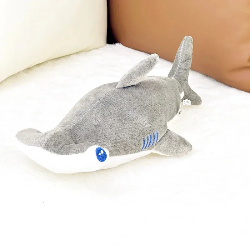 Ocean Series Shark Plush Animal Toy Cottonwool Doll Childrens Gifts Essential 240416