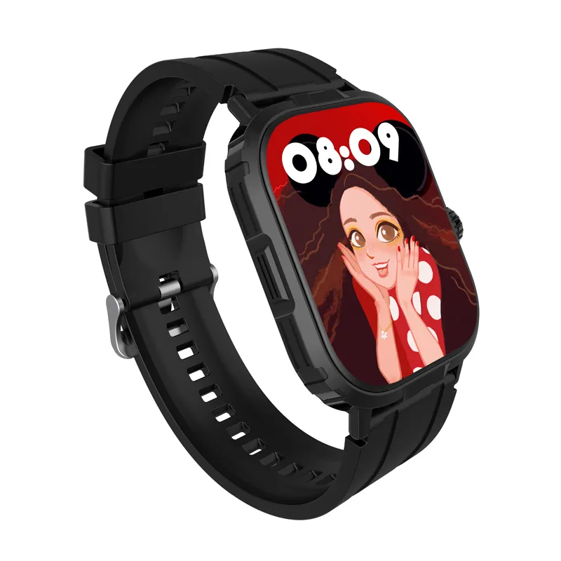 JQ005 Fashion Smart Wwatch Call Smart Island BT Remote Men Fitness Smart Watch Assistant HD Touch Screen Dual Watch Band