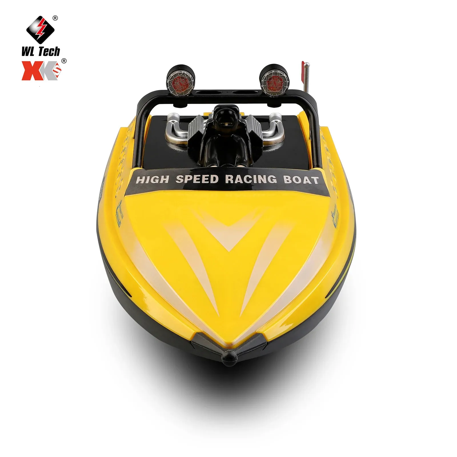 WLTOYS WL917 917 RC Racing Boat 16 km/h 2,4 GHz Fjärrkontrollleksaker Höghastighet Ship Jet Speedboat Boatstoy vuxna pojkar barn gåva 240417