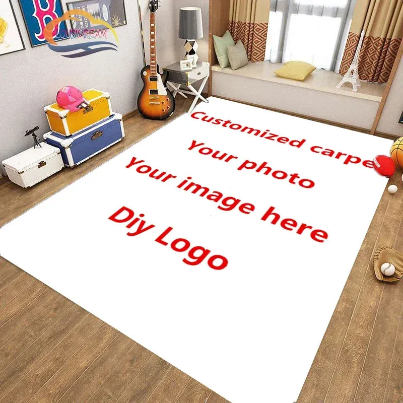 DIY Pictures Custom Carpet настройка PO Brand Rug украсить коврик для гостиной гостиной.