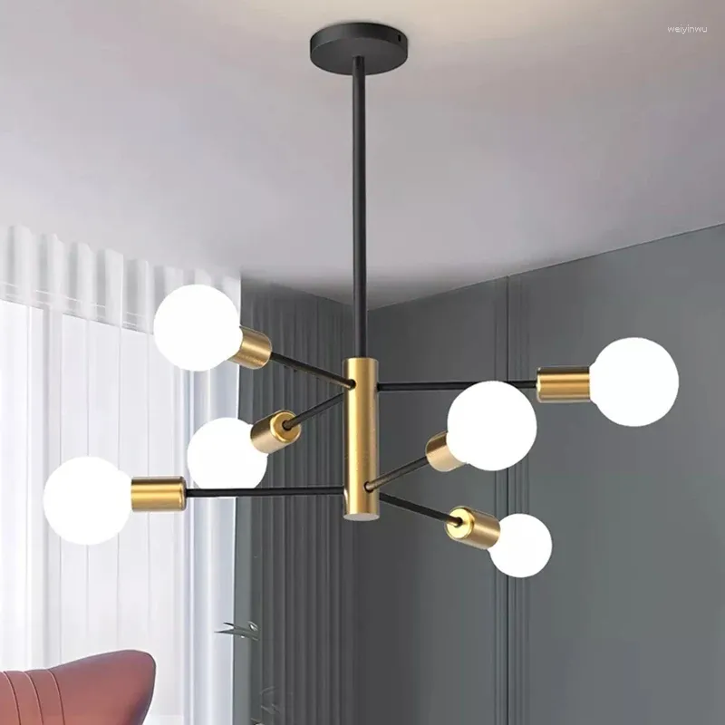 CHANDELIERS LAMPE LED NORC SPUTNIK NORC SPUTNIK 4/6 / 8 LIGHT LIGNE LIMPTES INDOOR PLAFIC PLADANT NON INCLUS INCLUS INCLUS