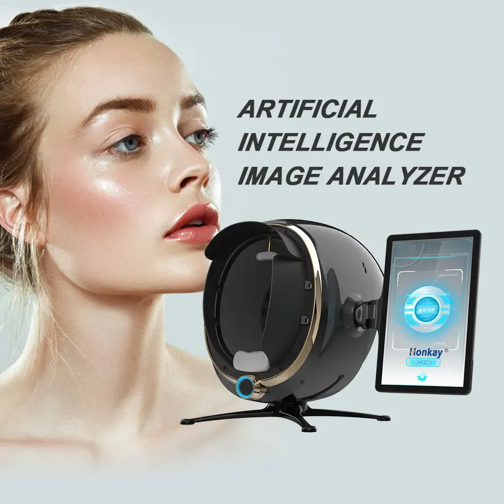 Analisador de câmera do novo scanner de câmera da pele Analisador 3D Bitmoji Visia Facial Skin Analyzer Machine beleza multifuncional
