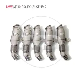 Exhaust Manifold High Flow Downpipe For M340i B58 3.0T Car Accessories With Catalytic Converter Header Catless Pipe