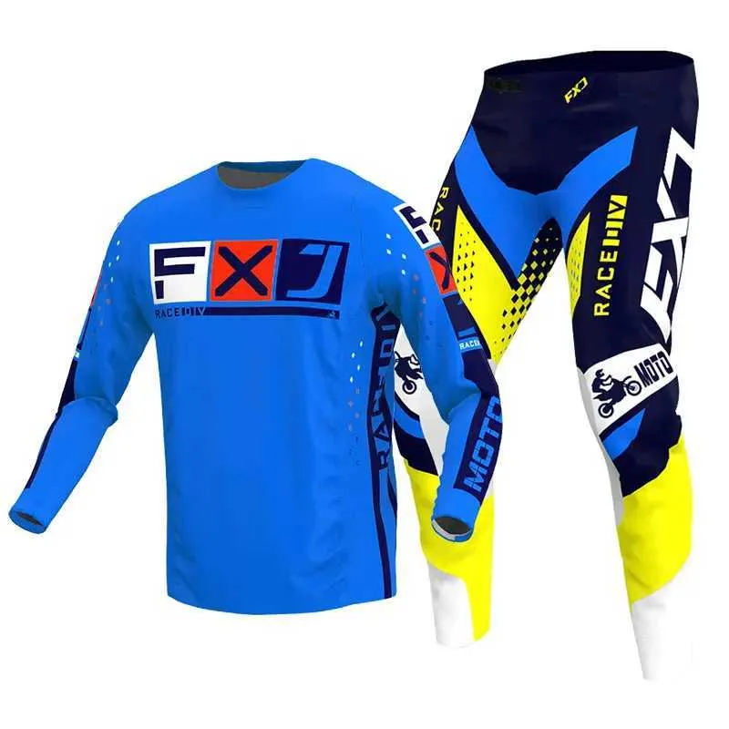 Off Road Fox Motocross Set With Enduro Suit, Jersey, Pant Off Road Fox Motocross Set With Enduro Suit, Jersey, Pant