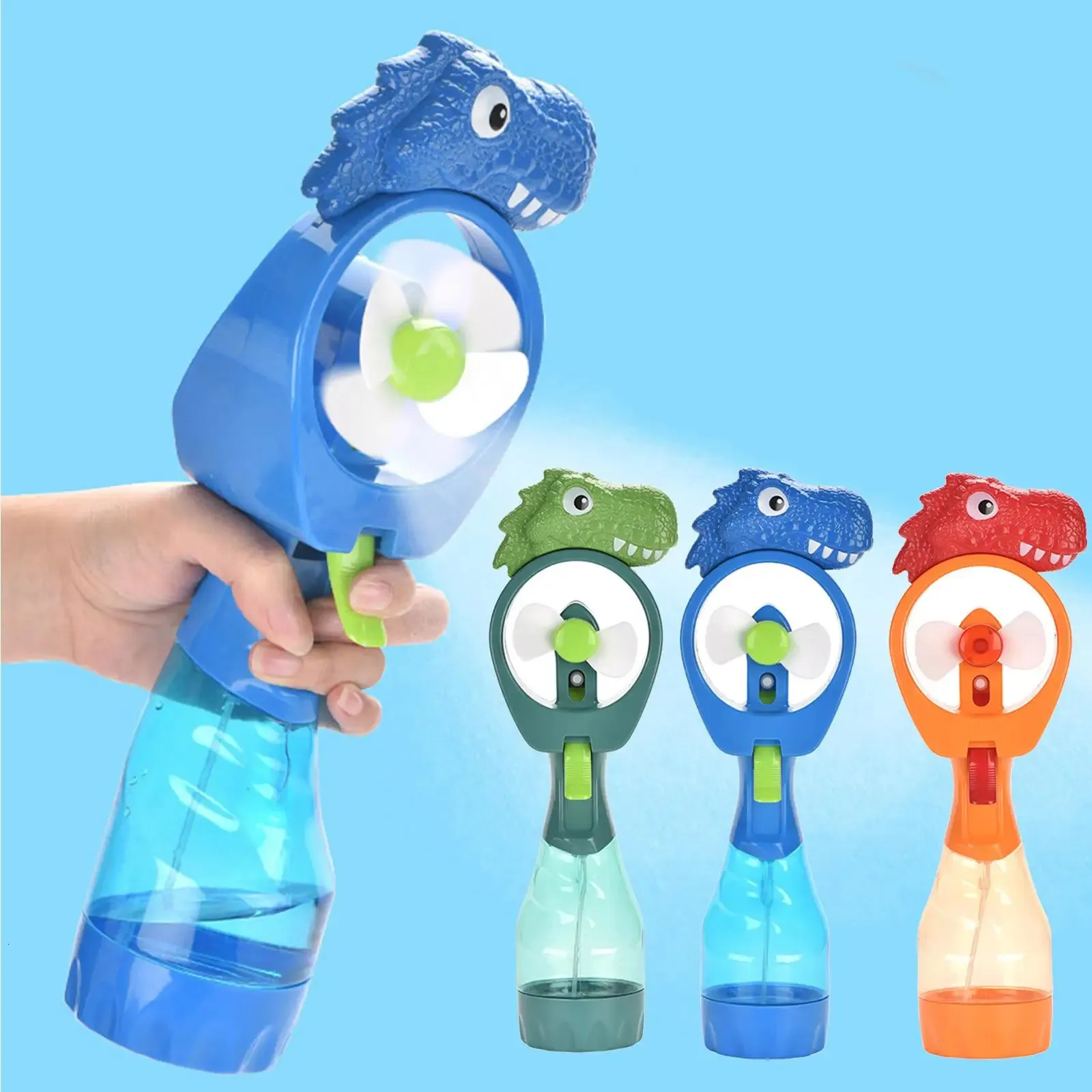Spray Fan Battery Operated Mini Electric Water Bottle Air Conditioner Spray Humidifier for Park Kids Holiday Camping Sports